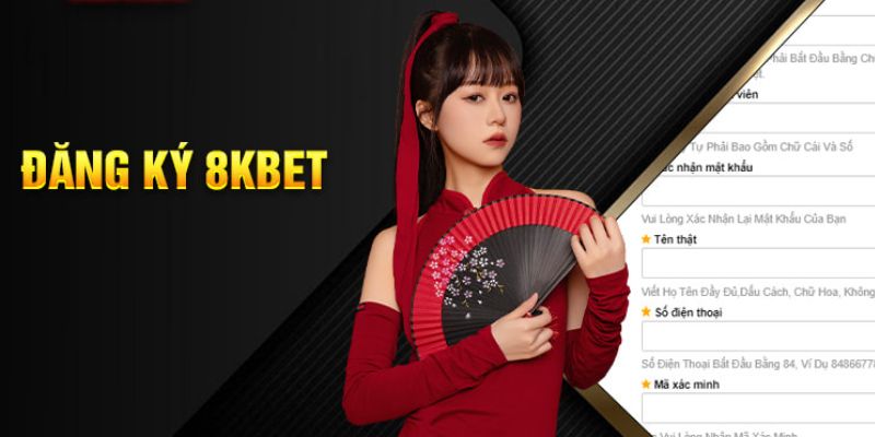 Đăng Ký 8KBET Với 3 Bước Nhanh Chóng Dễ Dàng Cho Người Mới 1 Đăng ký 8KBET